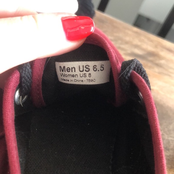 Maroon men/woman VANS - Picture 3 of 3